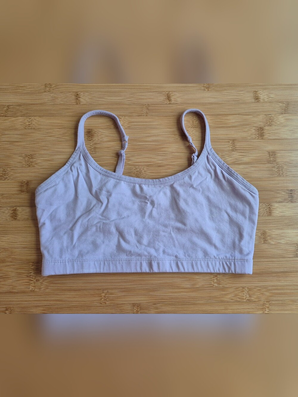 Pact Organic Cotton Bralette - Light Lavender